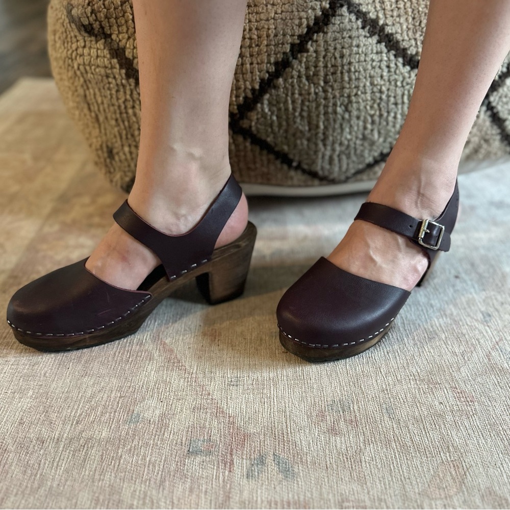 Lottas from Stockholm highwood clogs